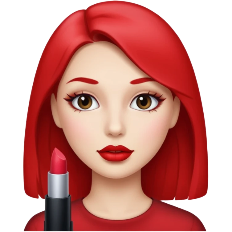 Fille maquiller emoji