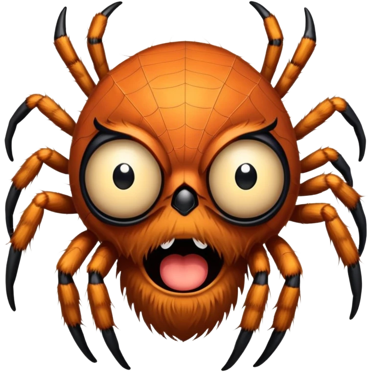 face spider emoji