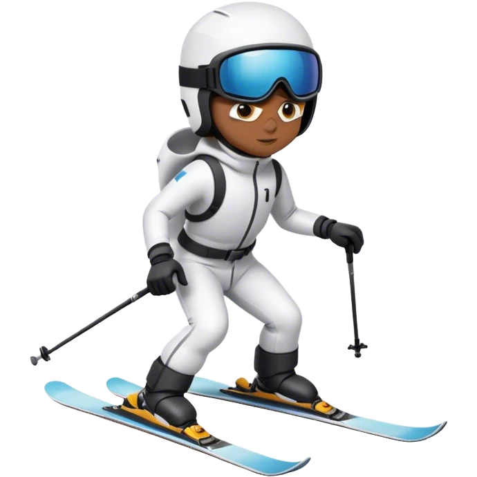 skiing emoji
