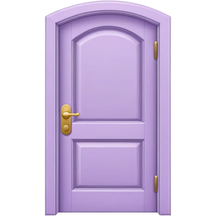 lilac plain door emoji