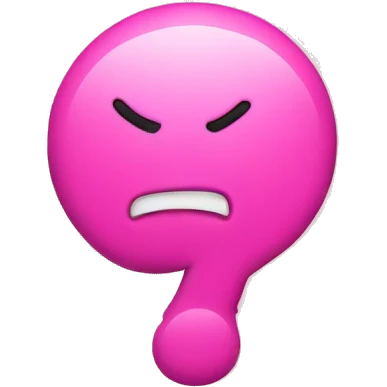 pink exclamation mark emoji