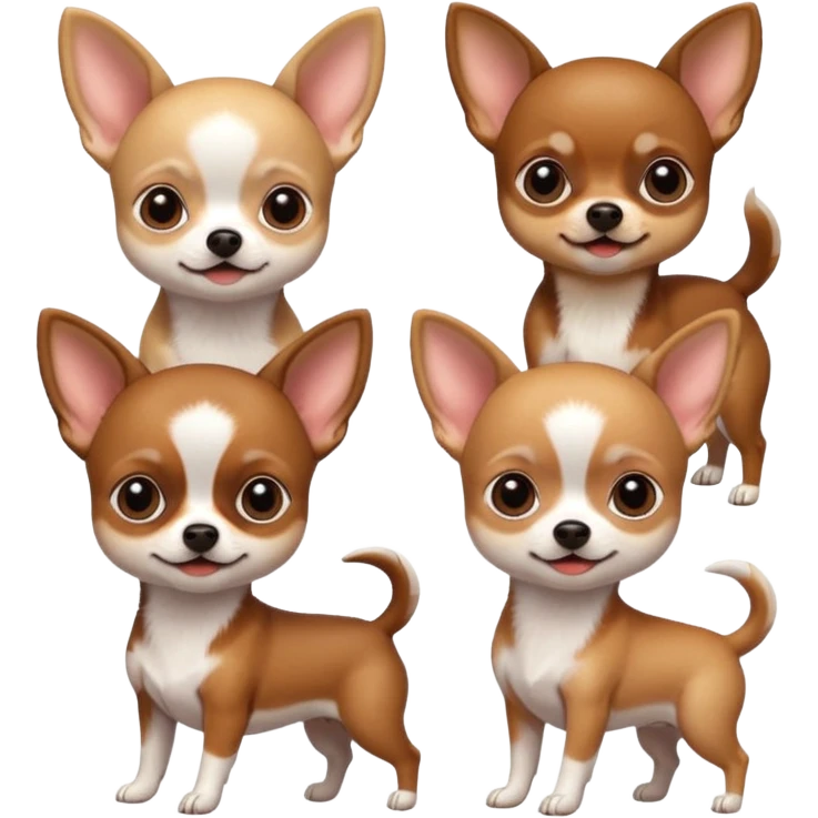 Chihuahuas packs  emoji