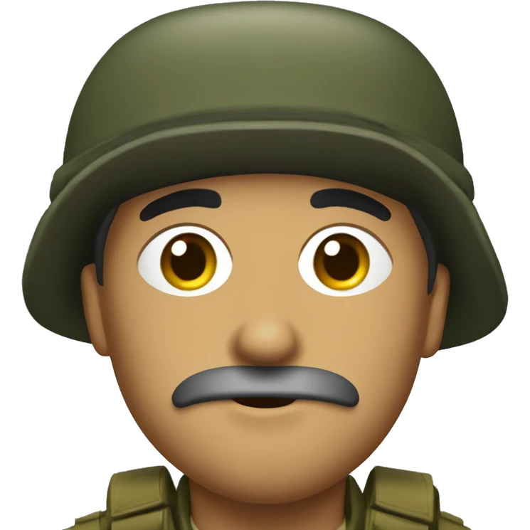 Soldado guerillero emoji