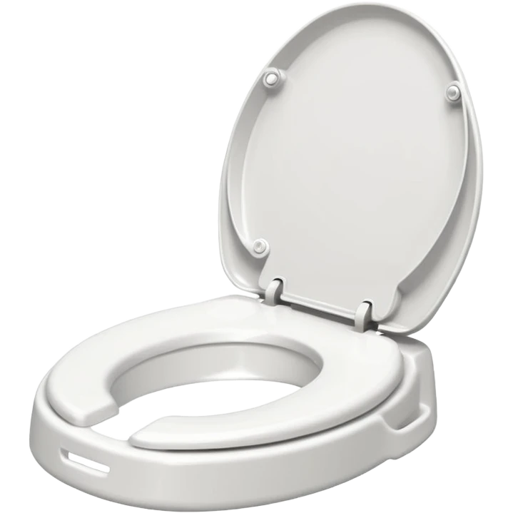 Baby toilet seat without a lid  emoji