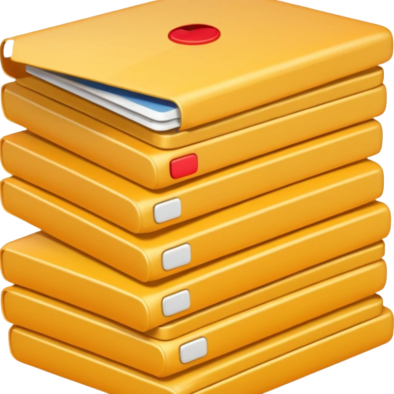 a lot of notification email to respond emoji