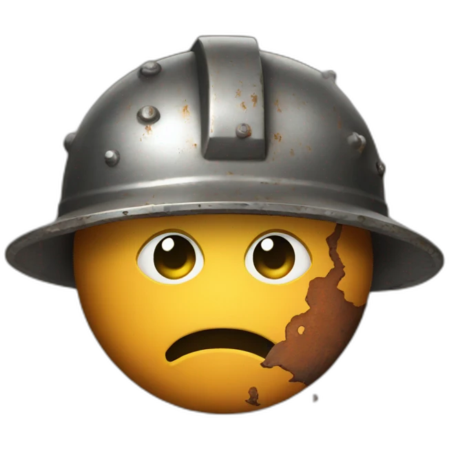 rusty metal emoji