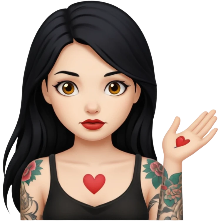 TATTOOED GIRL emoji