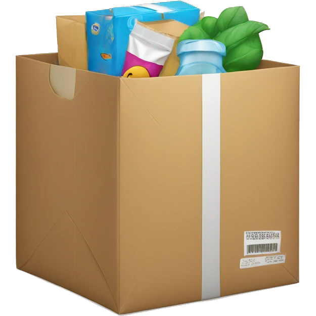 Shopping packages emoji