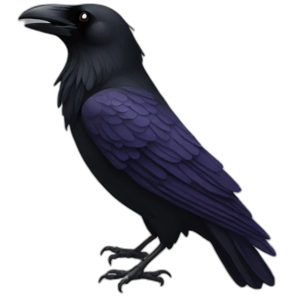 Raven emoji