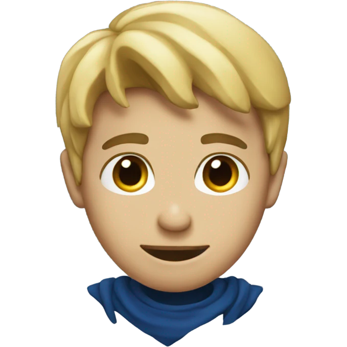 Dark blue heart emoji