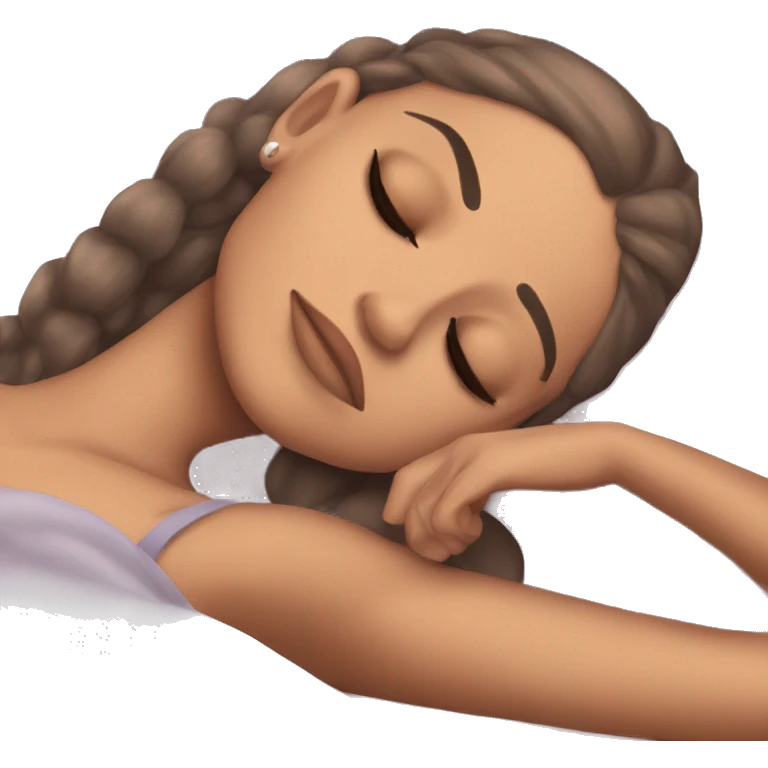 Ariana Grande sleeping emoji