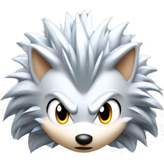 Silver the Hedgehog emoji