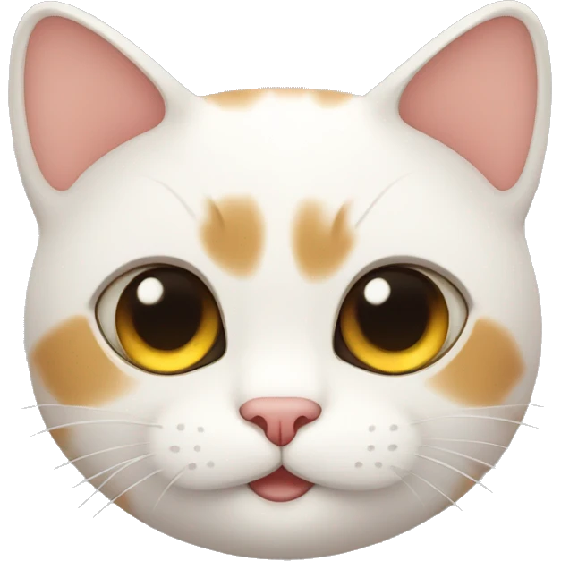 cute cat flatten emoji