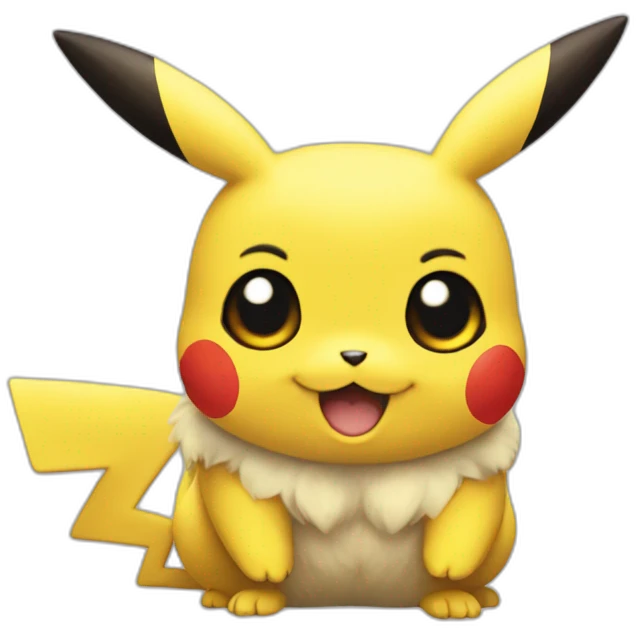 Pikachu mignon emoji