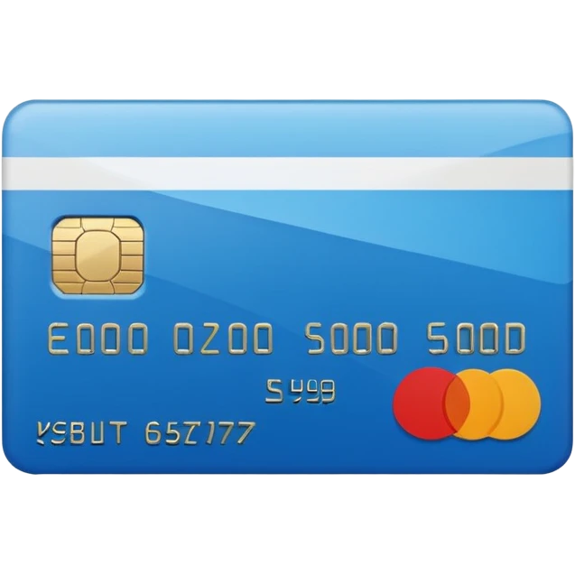 credit card emoji