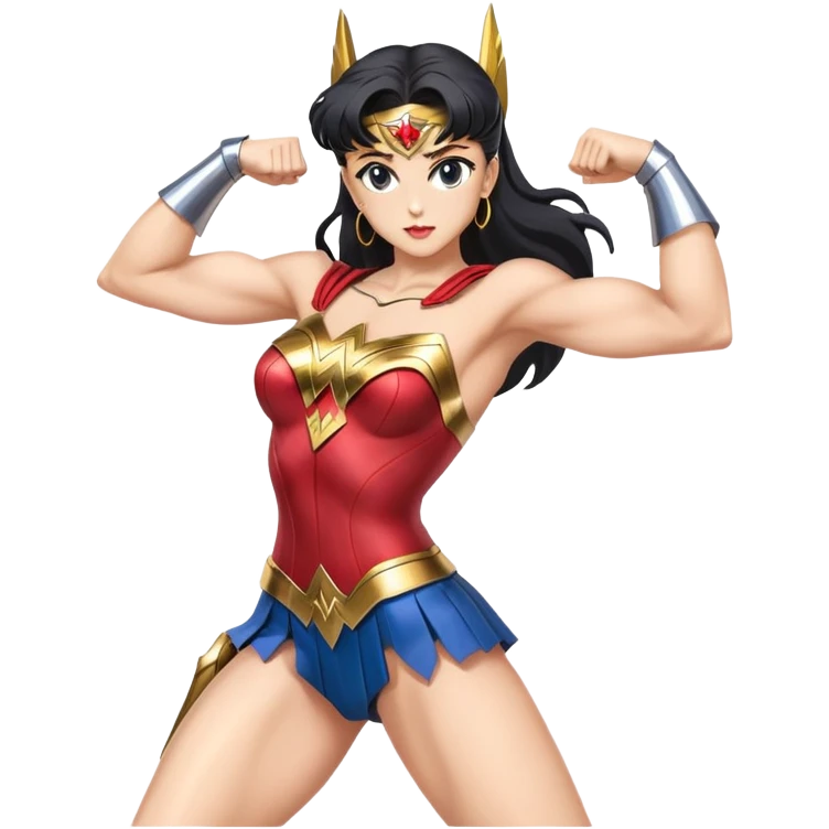 Sailarmoon as Wonderwomen emoji