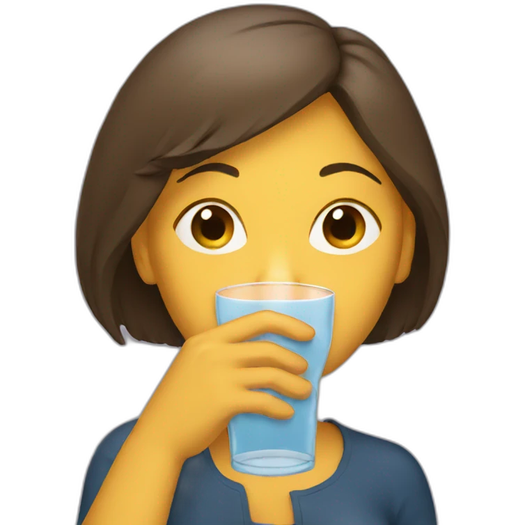 women drinking emoji