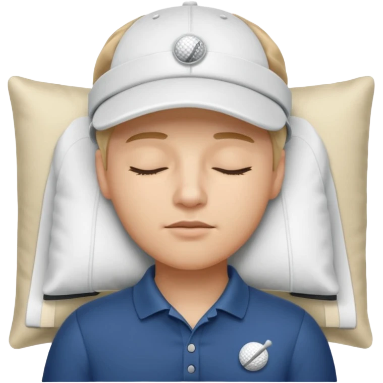 Golf sleep emoji