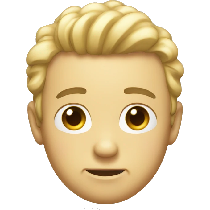 A emoji that not likes a big big man emoji