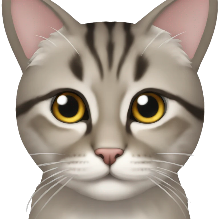 엽기 고양이 이모티콘 웃는 표정 전신 emoji