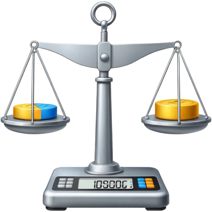 Market Scale Weight emoji