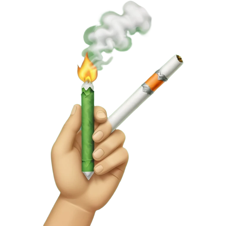 Smoking joint emoji