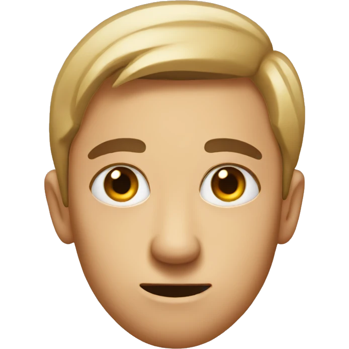straight faced side eye emoji