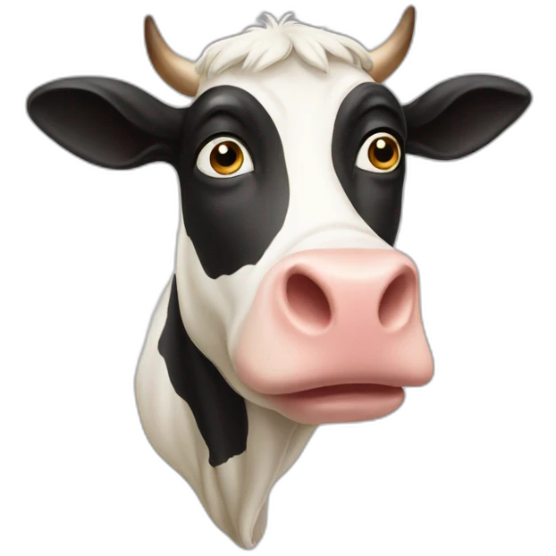 Private cow emoji
