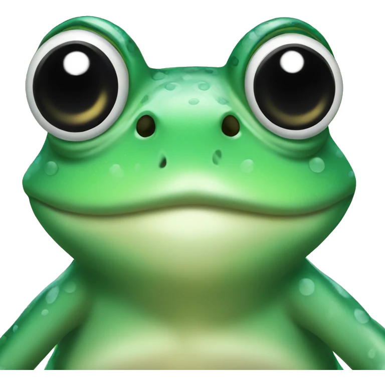 Beautiful frog emoji