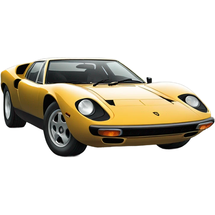 lamborghini miura emoji