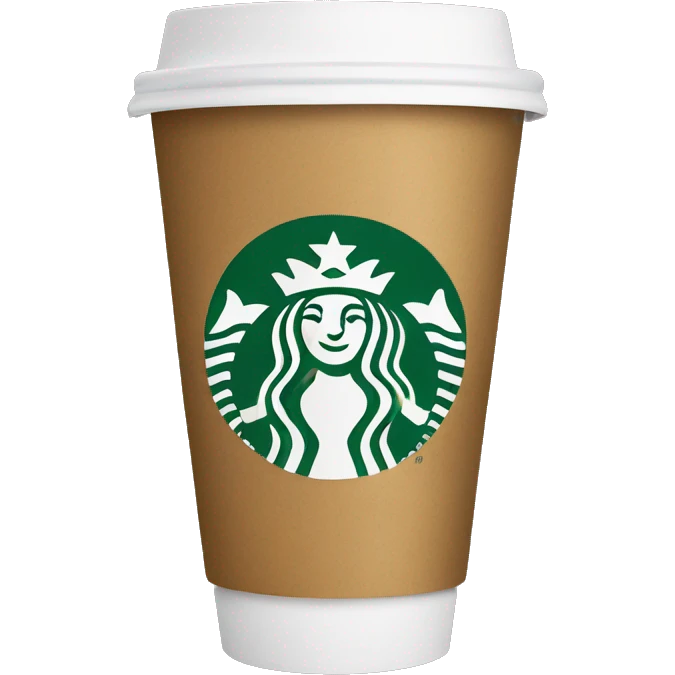starbucks cup emoji