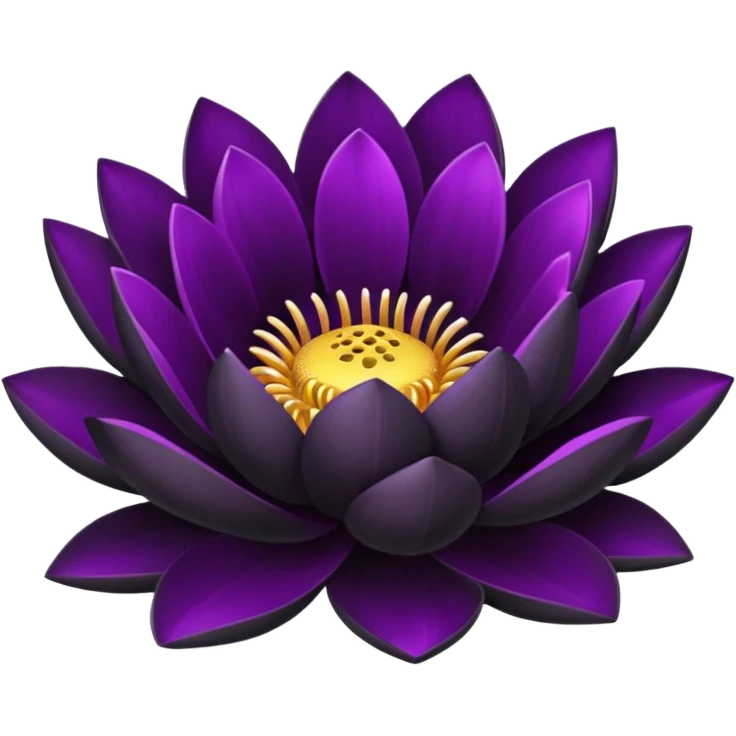 Black lotus emoji