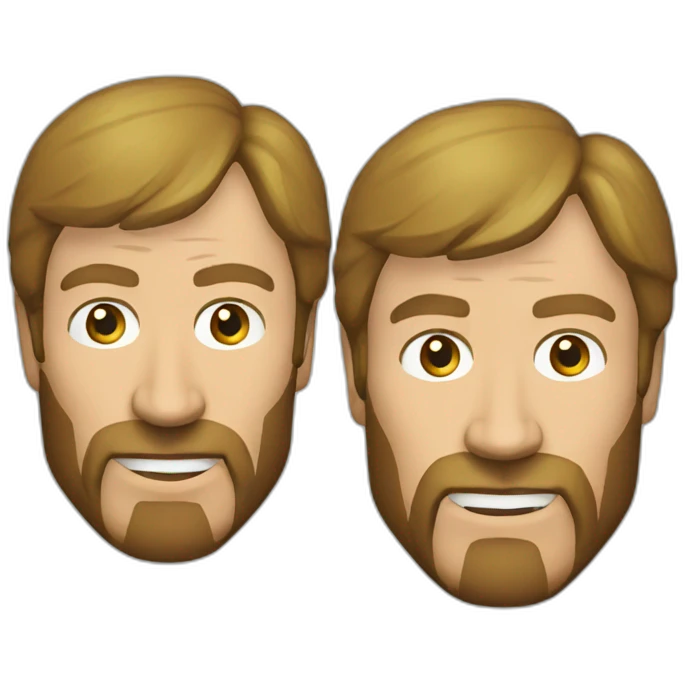 Chuck norris head emoji