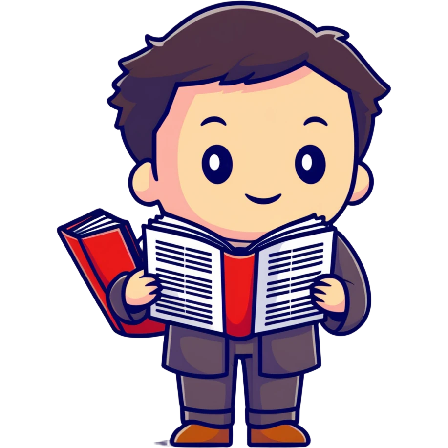 Victorian scholar with Chinese-English dictionary emoji