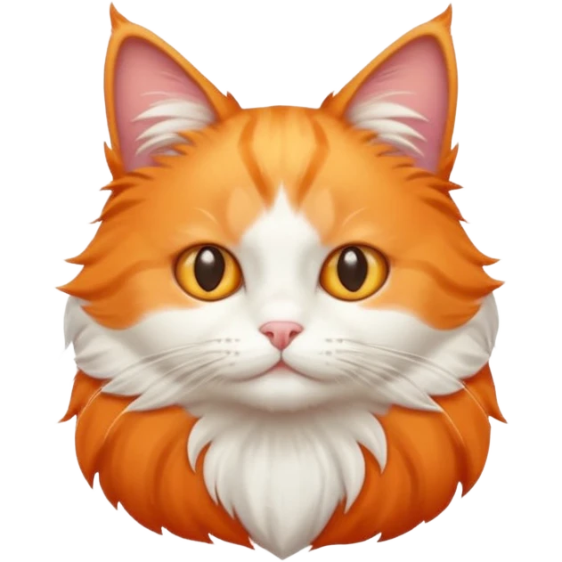 cat text in the card. emoji