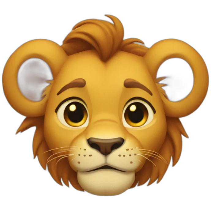 Simba emoji