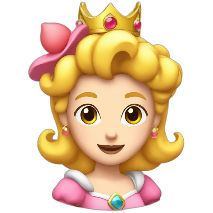 princess peach emoji