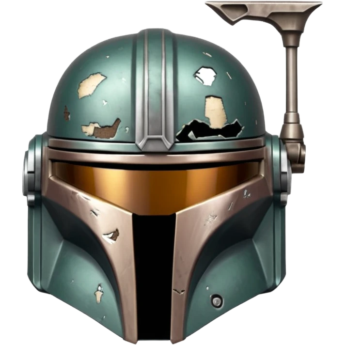 the mandalorian helmet emoji