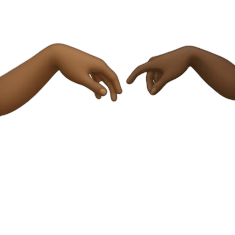 The creation of Adam emoji