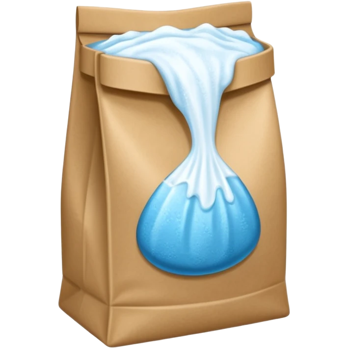 detergent in paper bag emoji