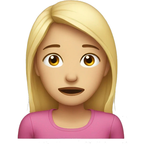 crying woman emoji