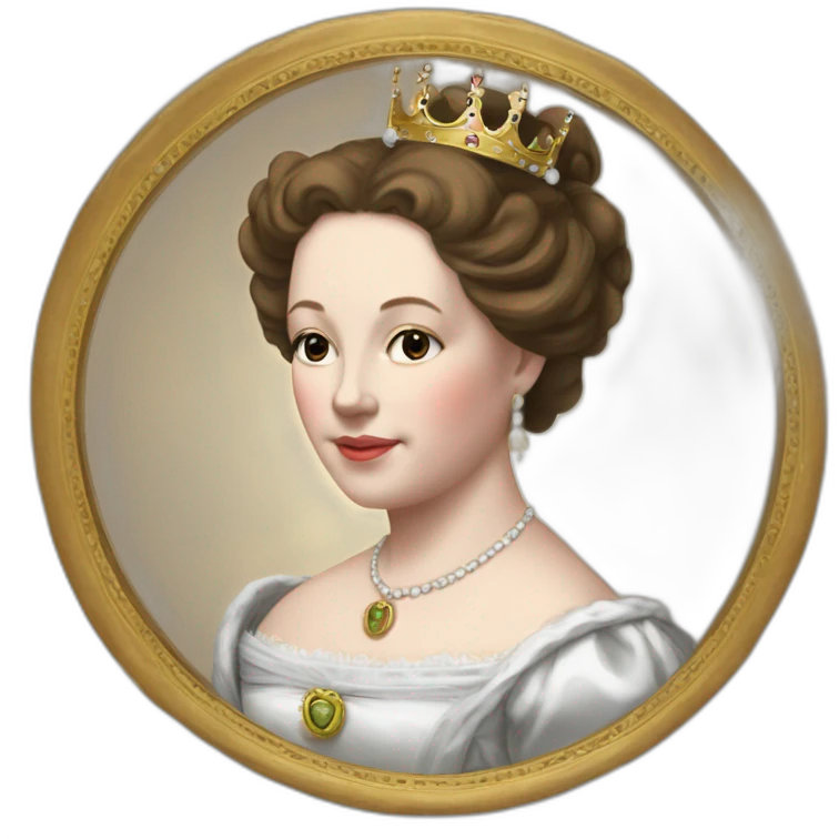 Queen Angelica II Birth 11. 03. 1843 Dead 04. 12. 1953 emoji