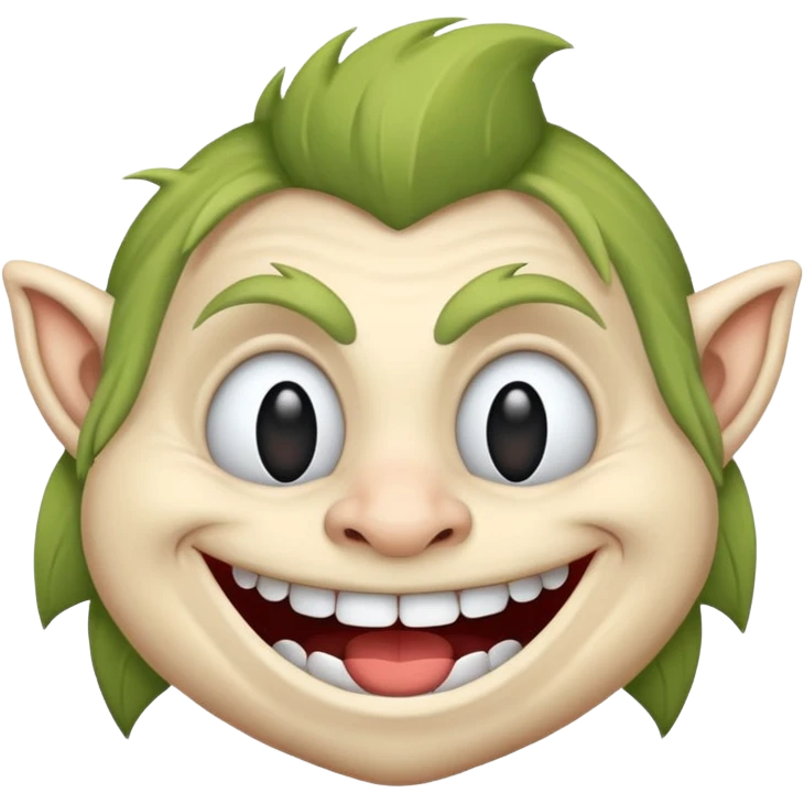Troll face emoji
