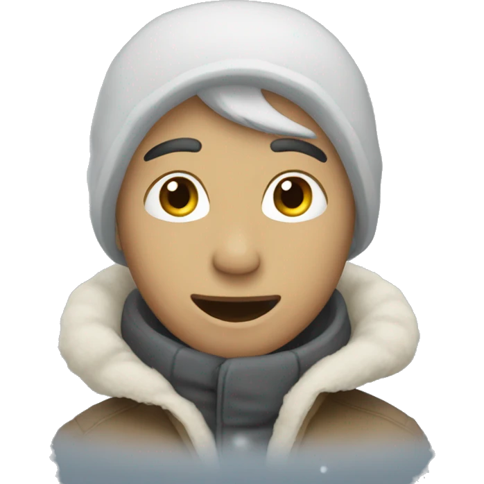 Neutral winter emoji emoji