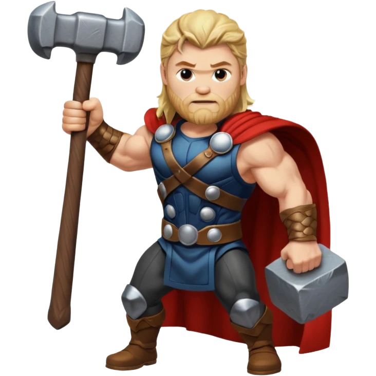 Thor full body emoji