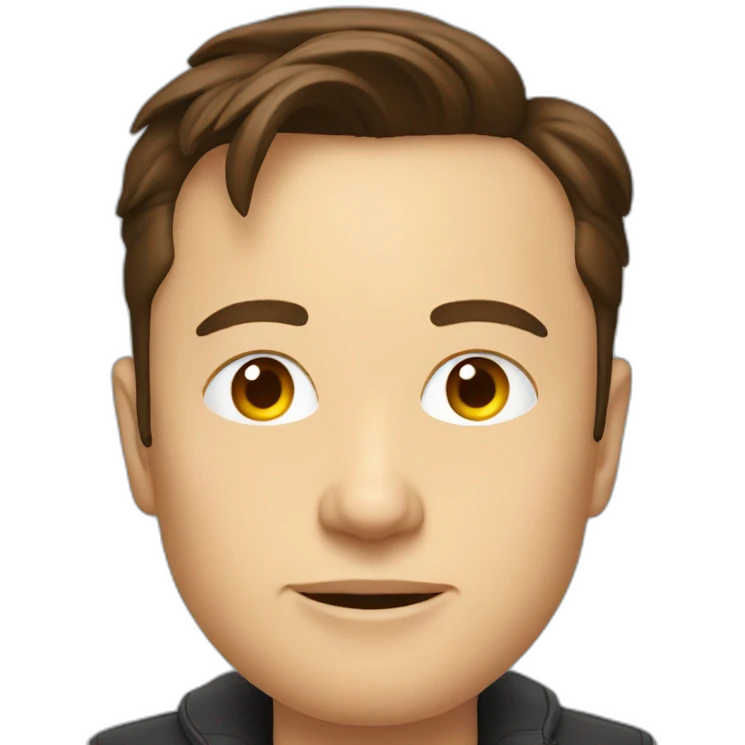 Elon Musk emoji