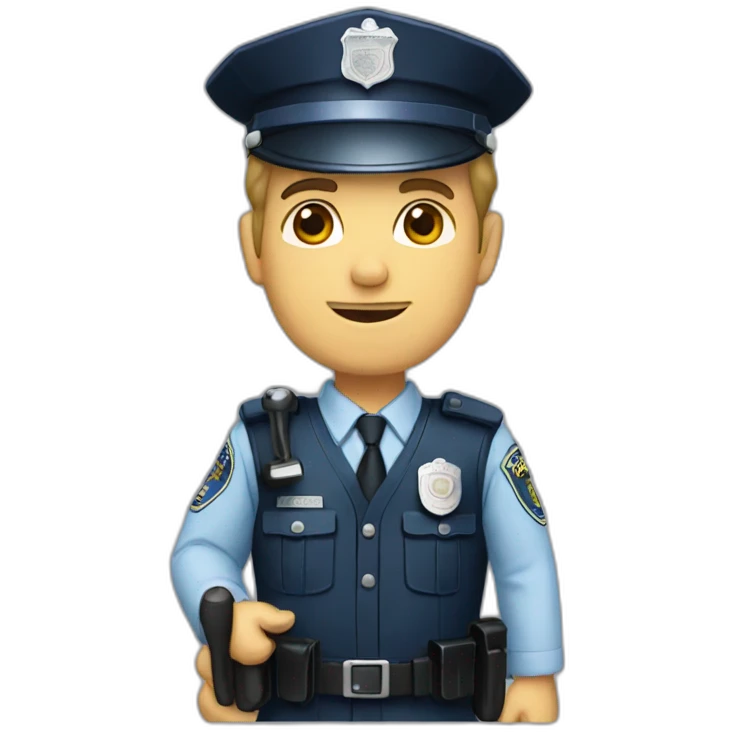 Police for man emoji