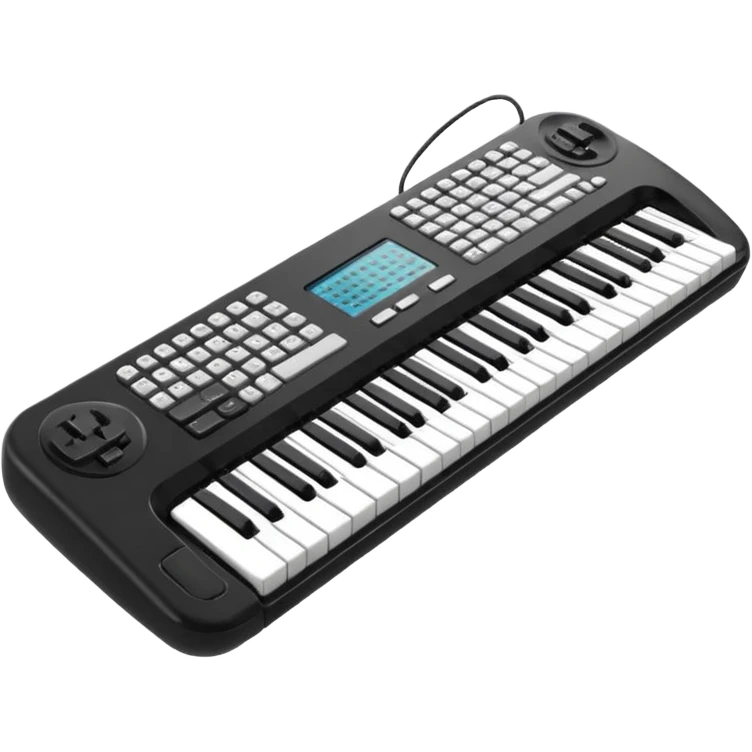 Electric keyboard emoji