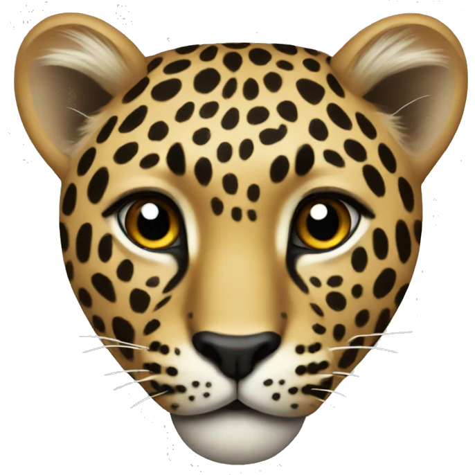 leopard heart emoji