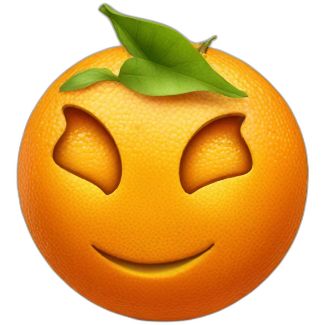 orange emoji